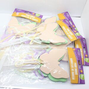 Crafters Square (Foam Wands Only) 5 Packs Of 3 Party Favors Create Fun Designs